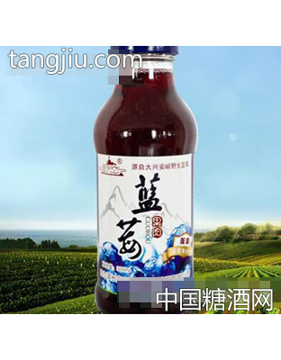 野戀藍(lán)莓果肉飲料260ml