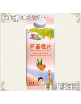 果禾蘆薈橙汁500ML