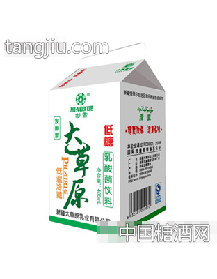 妙雪大草原低糖乳酸菌飲料