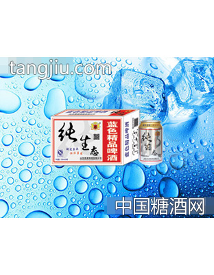 海潤德純生態(tài)藍色精品啤酒330ml×24罐、50