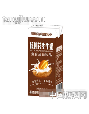 福建達利園乳業(yè)核桃花生牛奶250ml