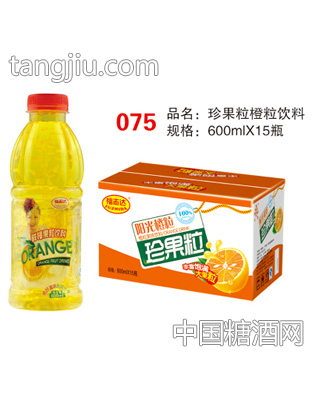 福志達(dá)珍果粒橙粒飲料600mlX15