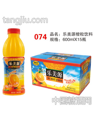 福志達(dá)樂美源橙粒飲料600mlX15