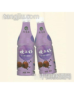 谷養(yǎng)谷晚上好復(fù)合野生酸棗汁500ml