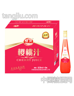 恬潤櫻桃汁飲料828mlx8瓶