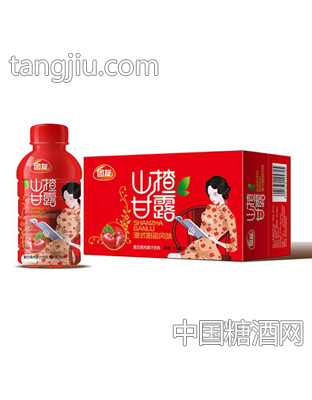 團友山楂甘露港式甜品風(fēng)味復(fù)合果肉果汁飲料350m