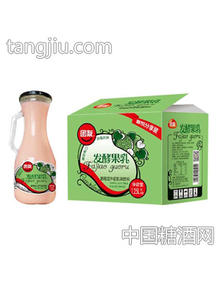 團友發(fā)酵果乳哈密瓜牛奶乳味飲料1.25Lx6瓶