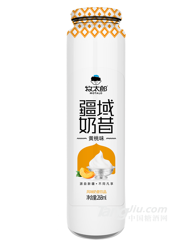 牧太郎疆域奶昔黃桃味268ml