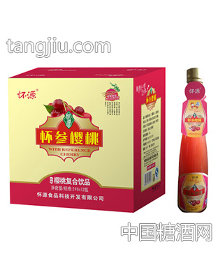 懷源懷參櫻桃復(fù)合飲品298ml