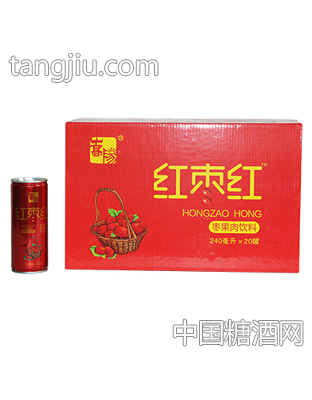 嵩陽(yáng)紅棗果肉飲料240mlx20