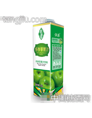 懷參蘋(píng)果汁飲料1.5L