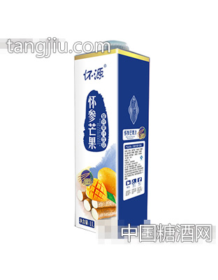 懷參芒果復(fù)合果汁飲料盒裝1L