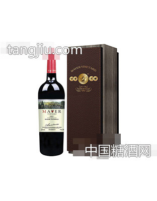 梅雅酒莊普拉格皮盒（帶酒具）