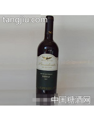 禾富酒園總統(tǒng)南澳設拉子紅葡萄酒