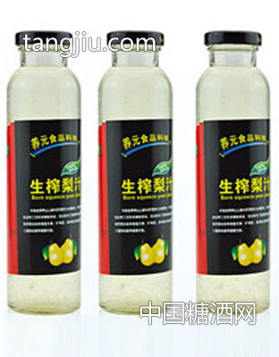 生榨梨汁汁300ml