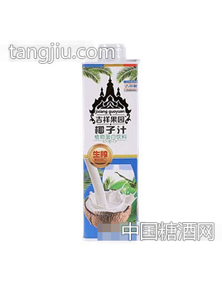 吉祥果園泰式生榨椰子汁植物蛋白飲料1L