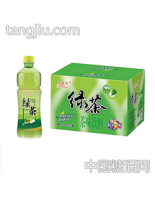 達(dá)美滋綠茶茶味飲料600mlx15瓶