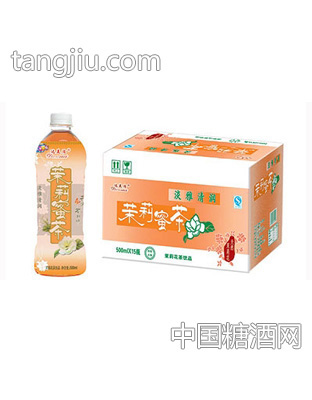 達(dá)美滋茉莉蜜茶茉莉花茶飲品500mlx15瓶