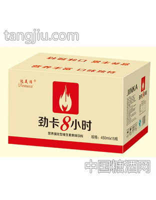 達(dá)美滋勁卡8小時營養(yǎng)強(qiáng)化型維生素果味飲料4510