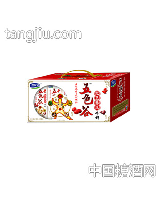 五色谷紅色養(yǎng)生牛奶250ml×12盒