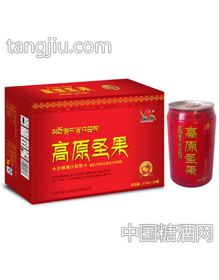 高原圣果紅罐標(biāo)箱沙棘汁飲料