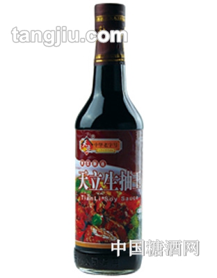 天立生抽王醬油500ml