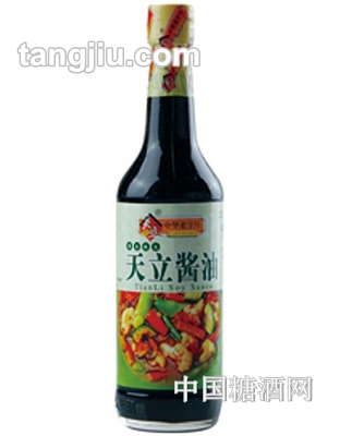 天立黃豆醬油500ml