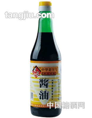 天立黃豆醬油瓶裝450ml