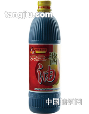 天立塑瓶醬油620ML