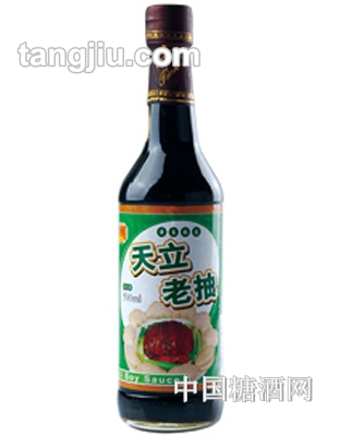 天立老抽醬油500ML