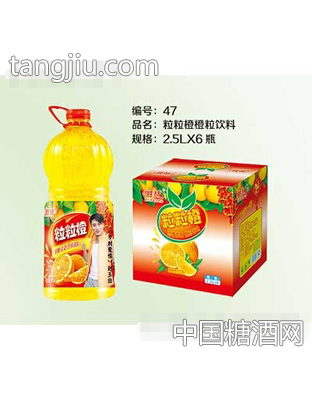 果多多粒粒橙橙粒飲料2.5L×6瓶(1)