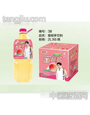 果多多蜜橙多飲料2L×6