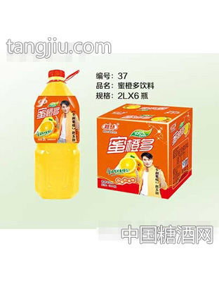 果多多蜜橙多飲料2L×6瓶(1)