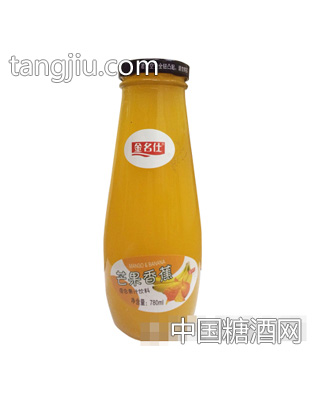 金名仕芒果香蕉飲料780ml