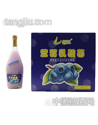 恒愛(ài)藍(lán)莓乳酸菌飲料1.5Lx6瓶