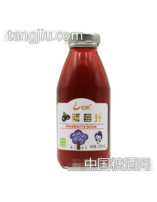 恒愛(ài)藍(lán)莓汁飲料330ml