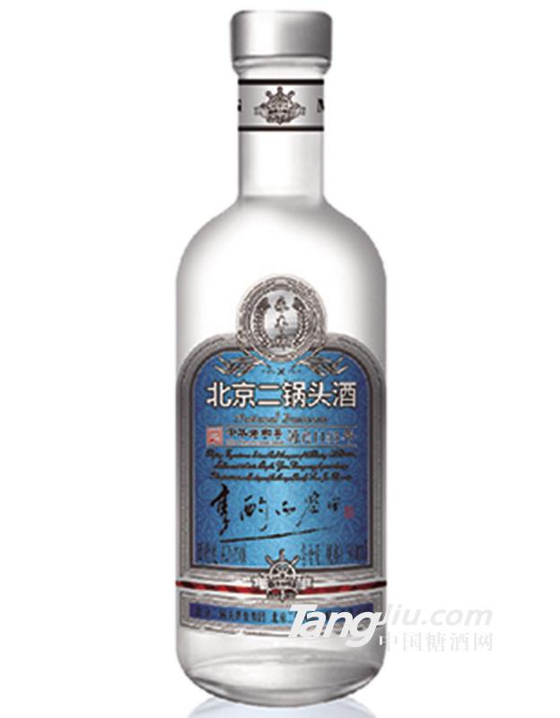 42°北京二鍋頭小圓瓶享酌品鑒酒（藍(lán)標(biāo)）500ml