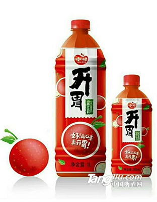 一小一樣開胃山楂汁飲料