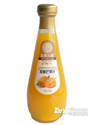 益美珍果發(fā)酵芒果汁336ml