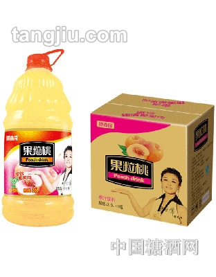 膳鑫園果粒桃2.5L