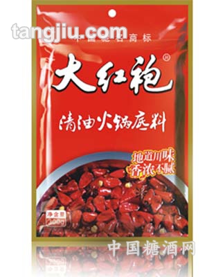 大紅袍清油火鍋底料