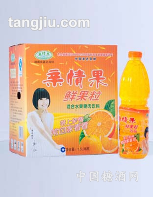 親情果鮮果粒飲品1.5L箱裝