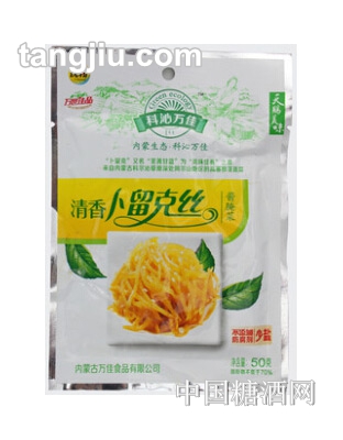 科沁萬佳清香卜留克絲50g