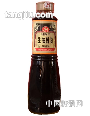 味極美生抽醬油500ml