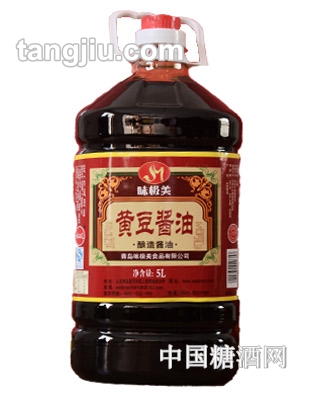 味極美黃豆醬油5L