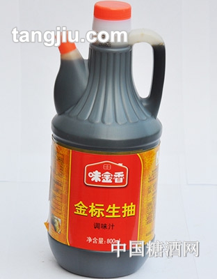 味金香金標生抽王調(diào)味汁800ml