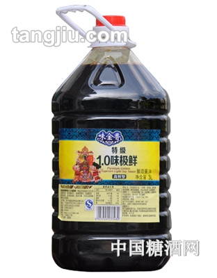 味金香1.0味極鮮醬油5L