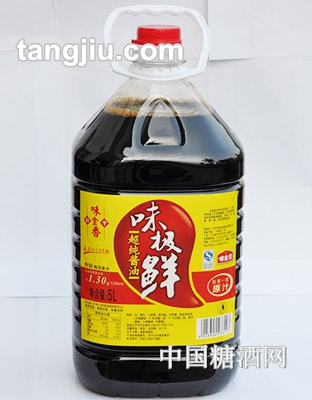 味金香味極鮮超純醬油5L