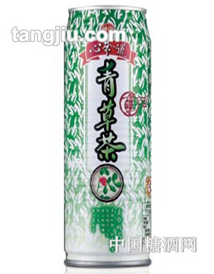 味丹心茶道青草茶飲料490ml