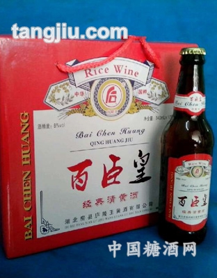 百臣皇經(jīng)典清黃酒(紅標(biāo))340ml